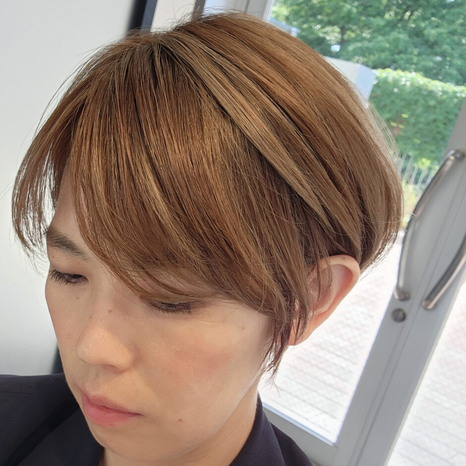 白髪は明るい髪色の方が目立ちにくくなります！ くどうあいのホームページ