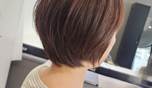 【50代ショート】老けてみえない若見えショート