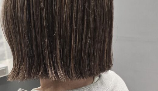【40代・50代オススメ】お手入れが楽な肩上ボブ